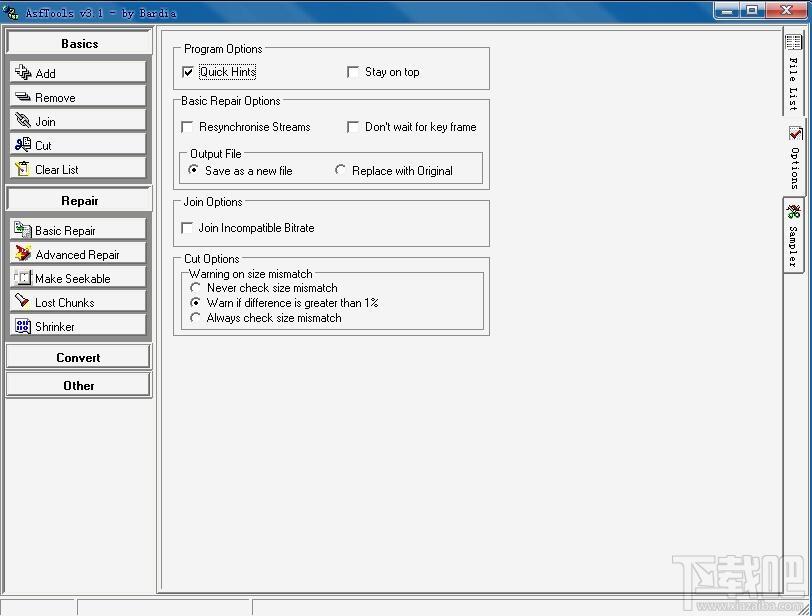 Asf Tools,ASF文件剪辑