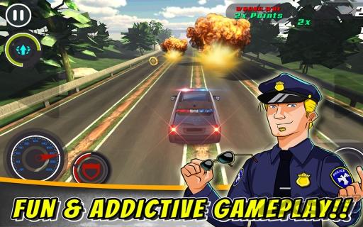警匪汽车追逐手机版下载,警匪汽车追逐,赛车游戏,竞速游戏